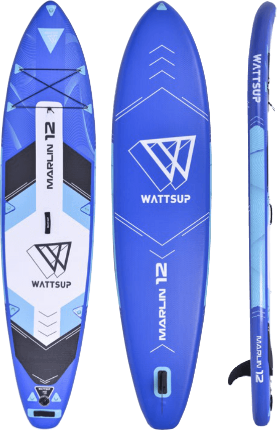 WattSUP MARLIN 12’0” SUP Board Stand Up Paddle Surf-Board Paddel ISUP 365x83cm 