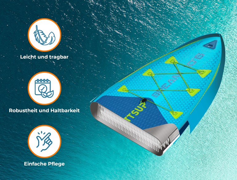Drop-Stitch Technology for SUP Bream 10'6